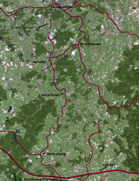 L'histoire de la Ligne Sarreguemines SarreUnion